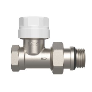 Belrad – robinet de radiateur – thermostatique – droit – M30 – 1/2" MF