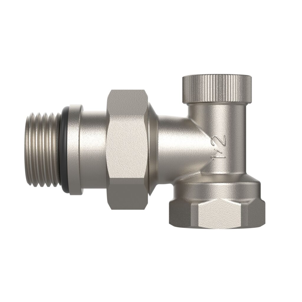 Belrad – robinet de radiateur – équerre – 1/2" MF