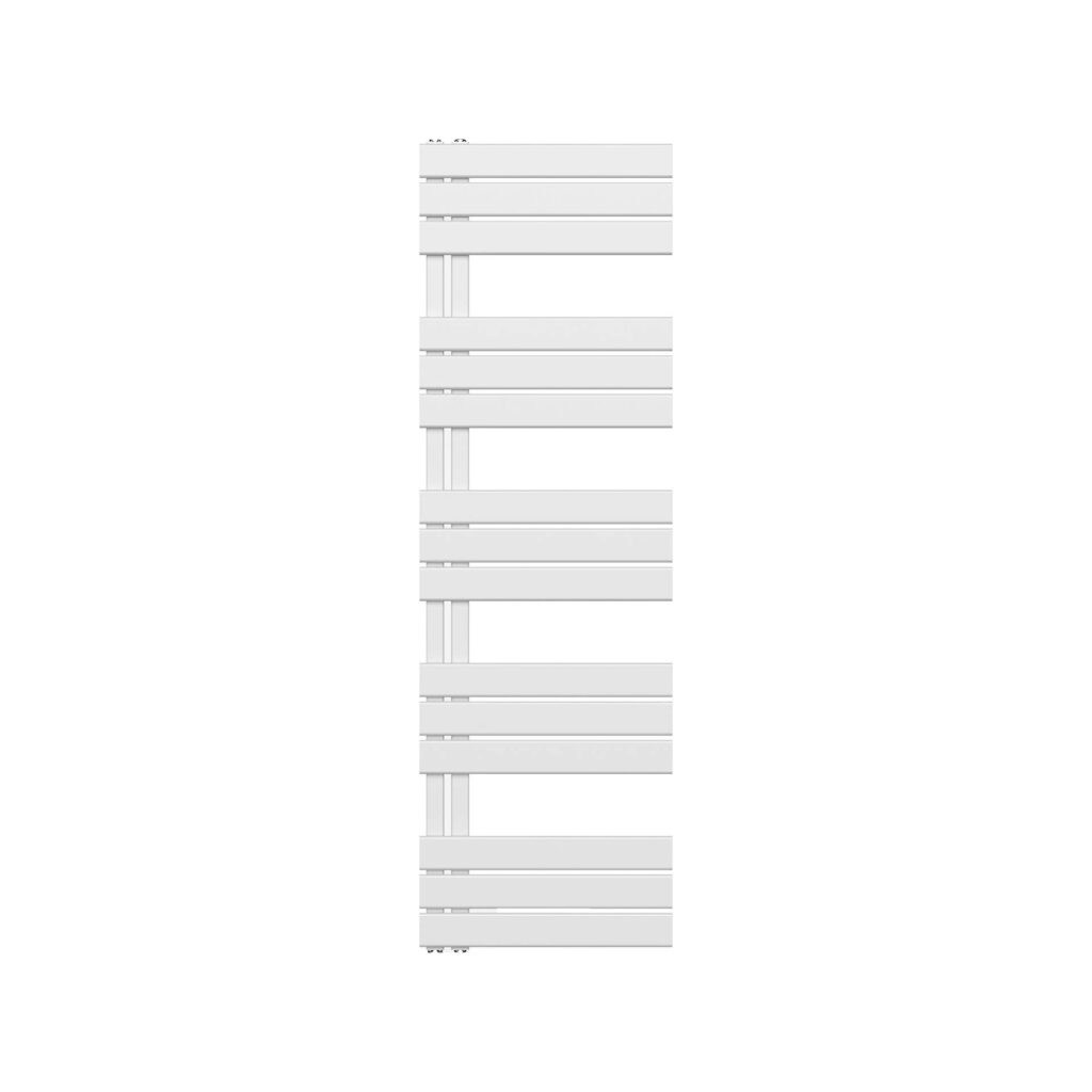 Sèche-serviettes Belrad – blanc – 1600 × 500 mm – 755 W – raccordement latéral