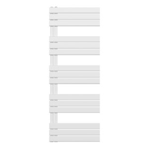 Sèche-serviettes Belrad – blanc – 1600 × 600 mm – 864 W – raccordement latéral