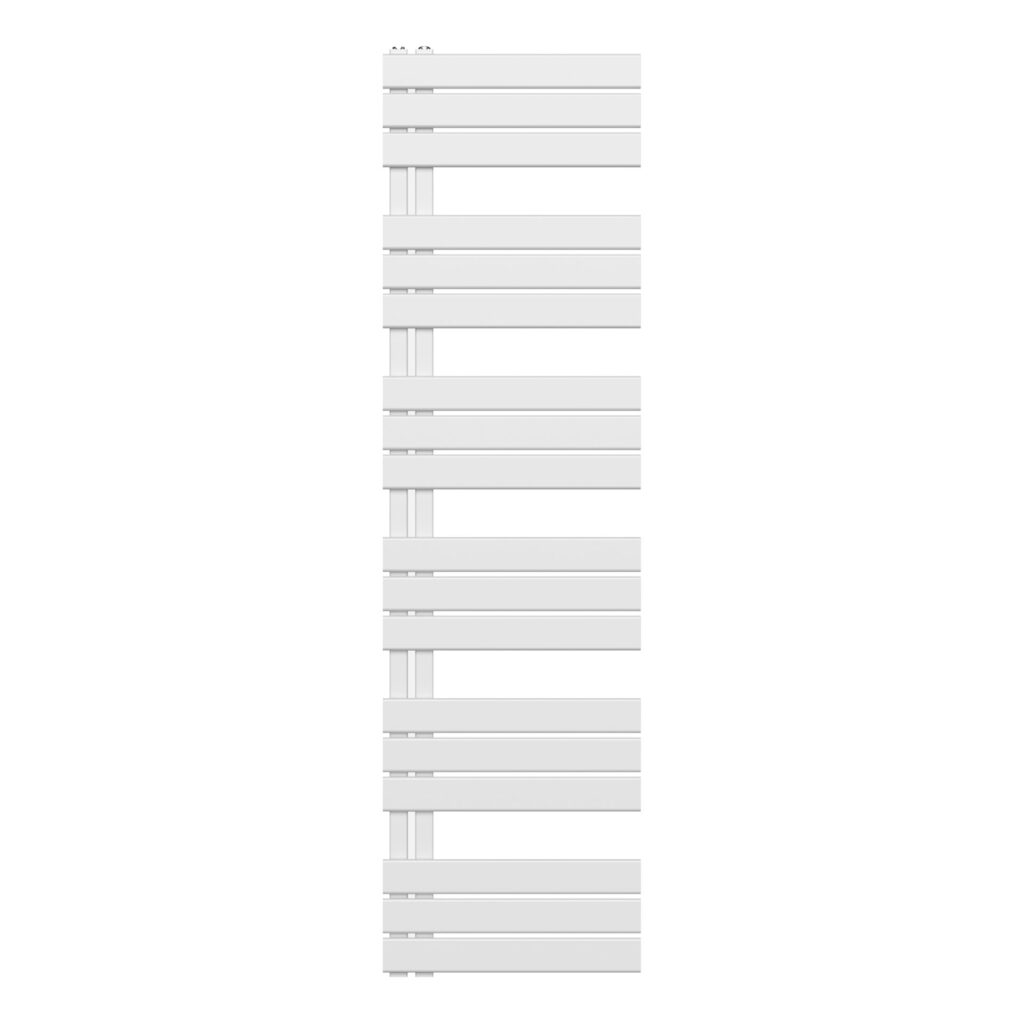 Sèche-serviettes Belrad – blanc – 1800 × 500 mm – 890 W – raccordement latéral