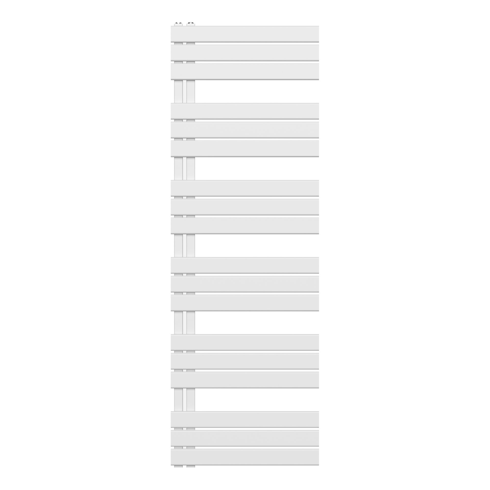 Sèche-serviettes Belrad – blanc – 1800 × 600 mm – 1 021 W – raccordement latéral