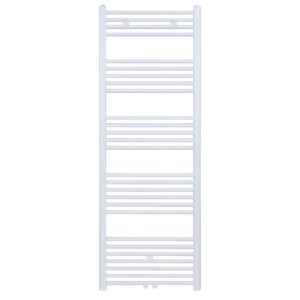 Sèche-serviettes Belrad – blanc – 1600 × 400 mm – 614 W – raccordement latéral ou central