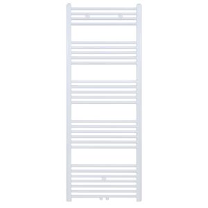 Sèche-serviettes Belrad – blanc – 1600 × 500 mm – 721 W – raccordement latéral ou central