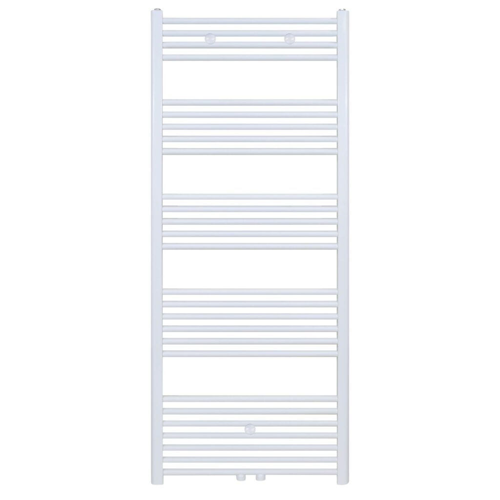Sèche-serviettes Belrad – blanc – 1600 × 600 mm – 712 W – raccordement latéral ou central