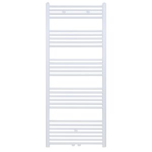 Sèche-serviettes Belrad – blanc – 1600 × 600 mm – 712 W – raccordement latéral ou central