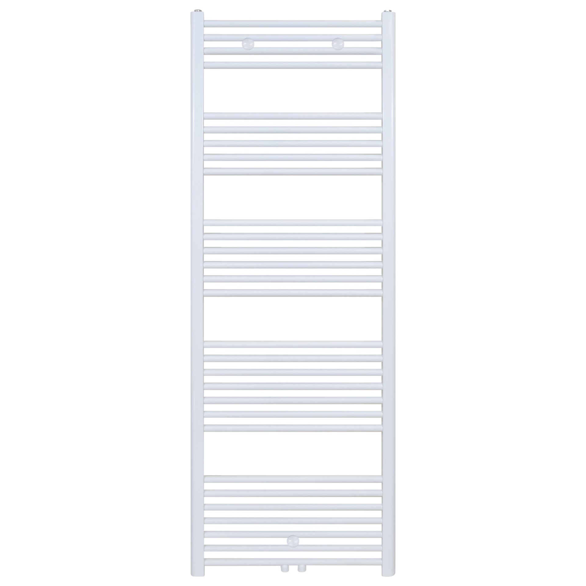 Sèche-serviettes Belrad – blanc – 1700 × 500 mm – 771 W – raccordement latéral ou central