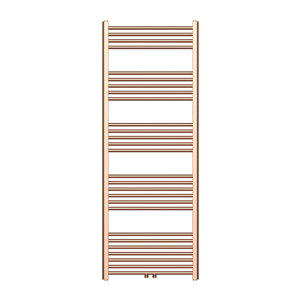 Sèche-serviettes Belrad – cuivre brossé – 1600 × 600 mm – 557 W – raccordement central