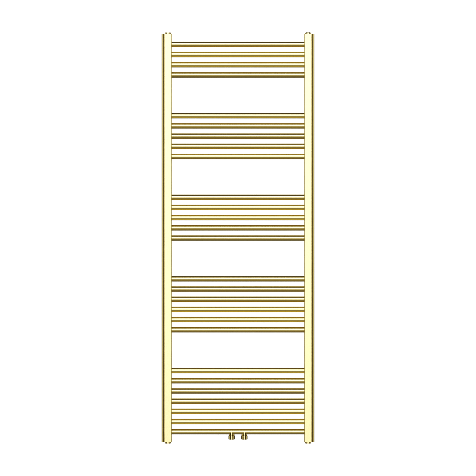 Sèche-serviettes Belrad – or brossé – 1600 × 600 mm – 557 W – raccordement latéral ou central