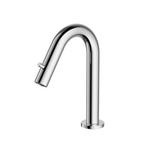 Robinet d'eau froide 1/2" en inox – chrome
