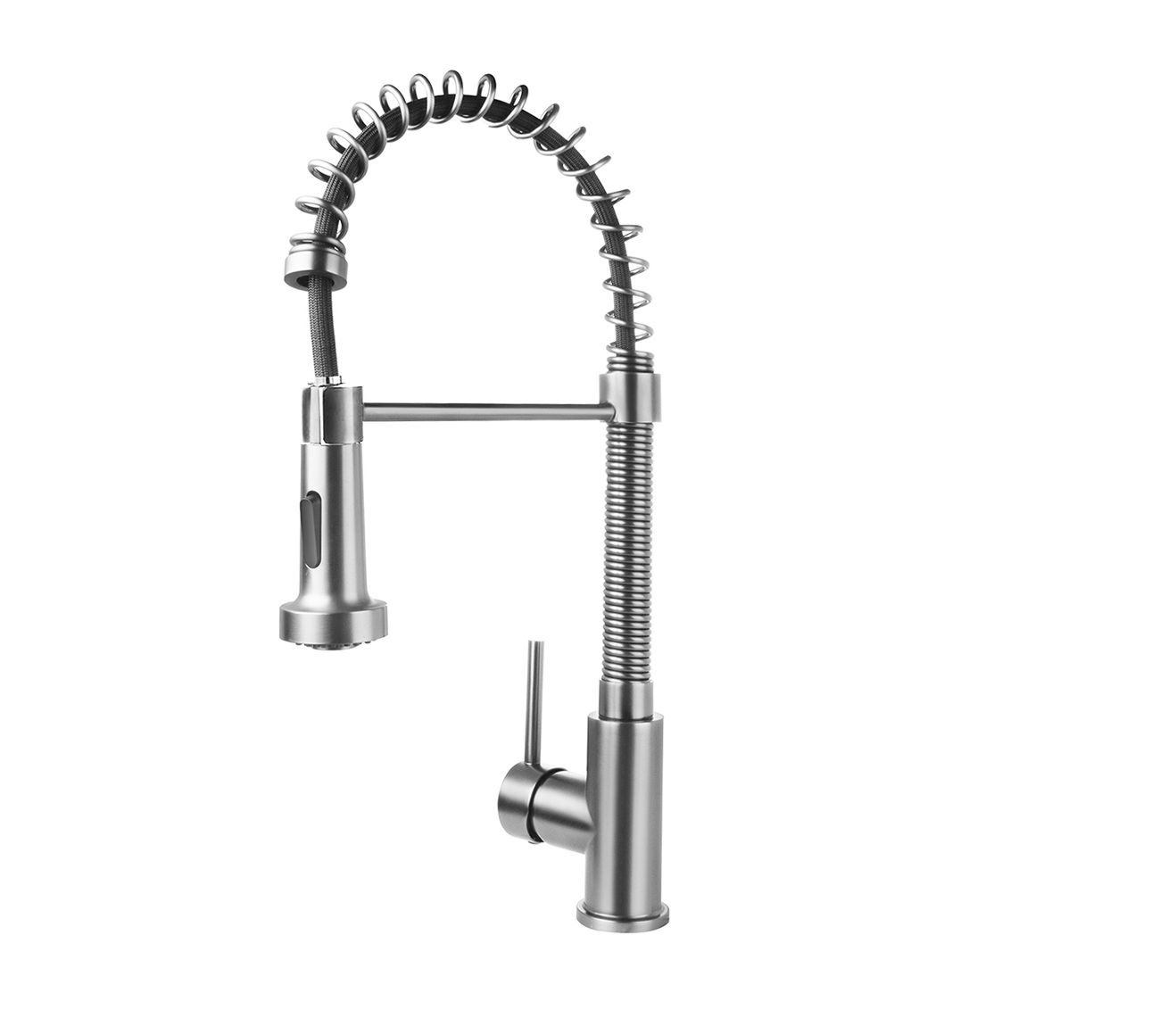 Mitigeur de cuisine Aloni avec douchette extractible – chrome