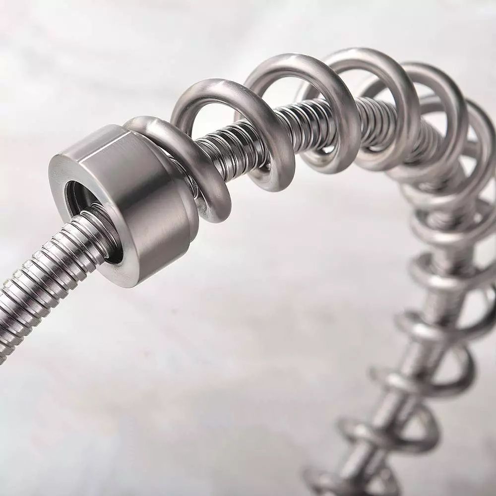 Mitigeur de cuisine Aloni avec douchette extractible – chrome