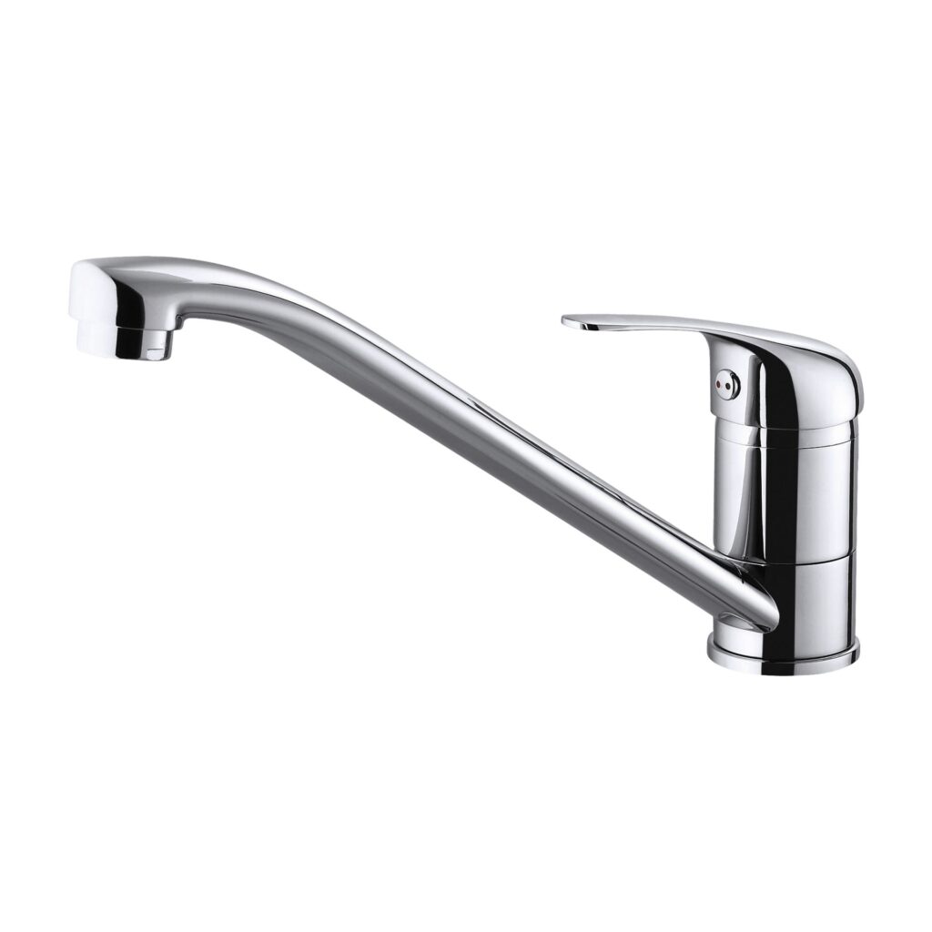 Mitigeur de cuisine Pure – bec pivotant – chrome