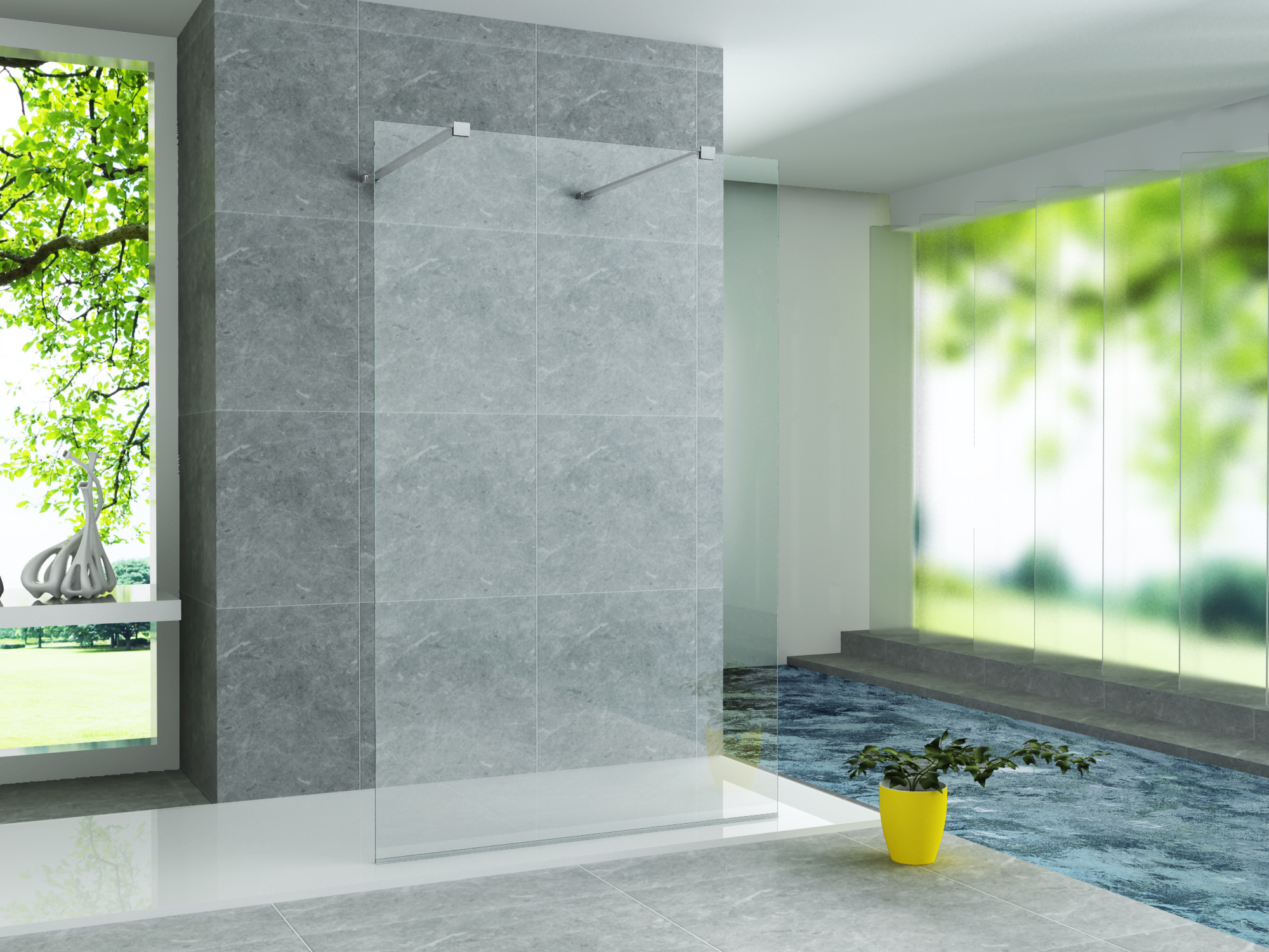 ALONI PAROI DE DOUCHE 8MM (120X200CM)