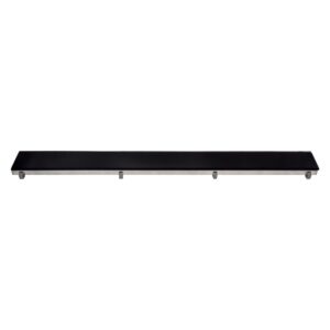 Grille pour caniveau de douche en verre noir 80 cm – Aloni