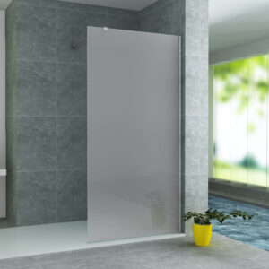 ALONI PAROI EN VERRE POUR DOUCHE À L’ITALIENNE - 1000X2000MM - VERRE SATINÉ