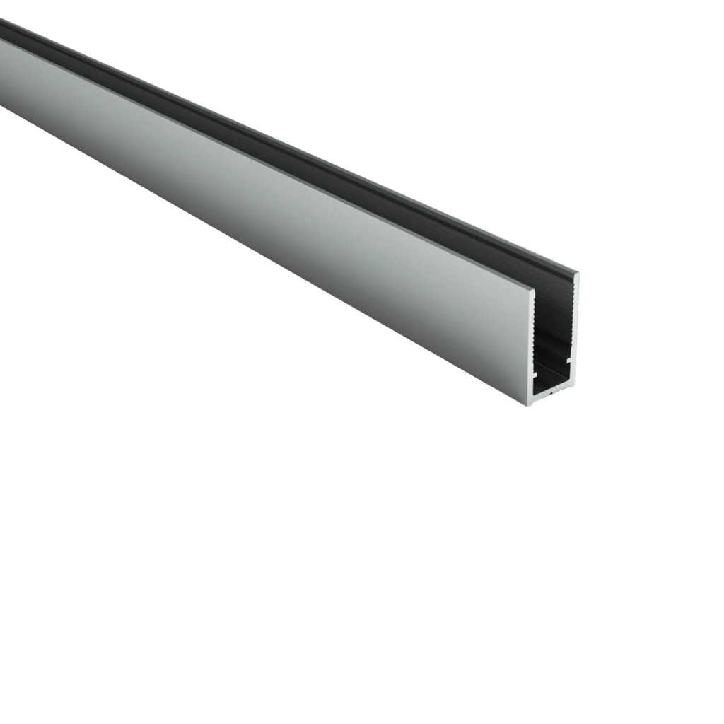 ALONI PROFIL MURAL POUR PAROI DE DOUCHE - 200 CM - CHROME