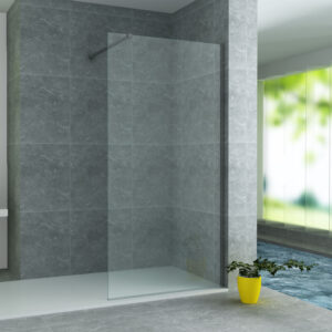 ALONI PAROI EN VERRE POUR DOUCHE À L’ITALIENNE - 1400X 2000MM - VERRE CLAIR