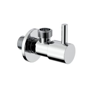 Robinet d’arrêt d’angle Uniforma – 1/2" x 3/8" – chrome