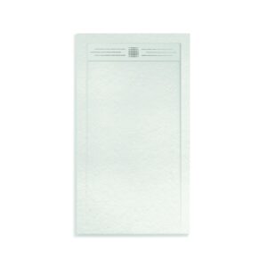 Receveur de douche Elite Aloni – 160 × 90 cm – Blanc mat, composite
