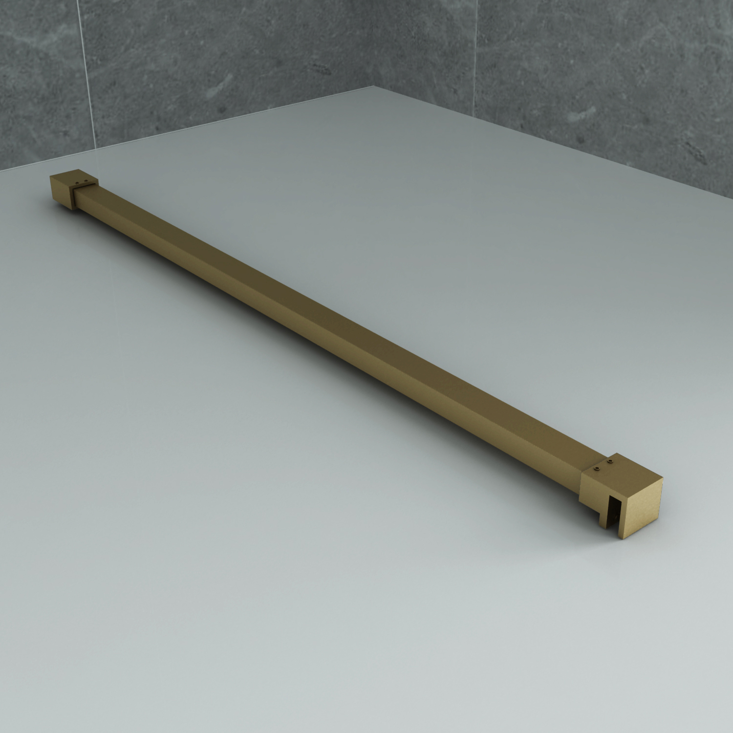 ALONI BARRE DE STABILISATION - RÉDUCTIBLE - 120 CM - OR BROSSÉ
