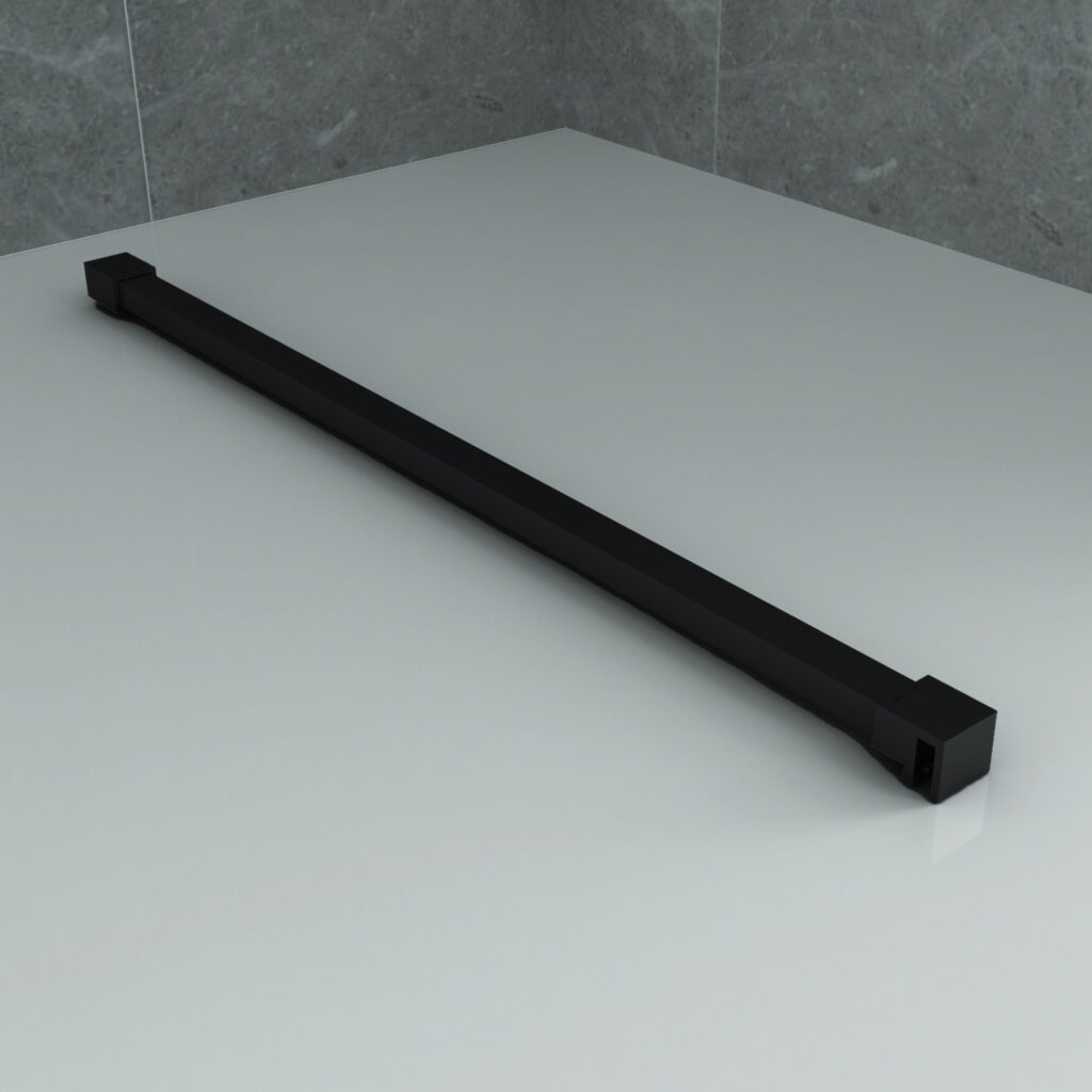 ALONI BARRE DE STABILISATION - RÉDUCTIBLE - 120 CM - NOIR MAT