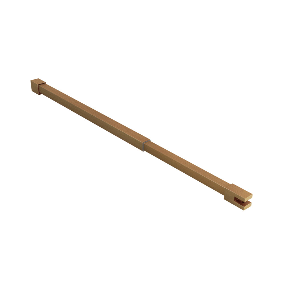 ALONI SUPPORT PLAFOND - RÉGLABLE - 43-80 CM - BRUN BRONZÉ
