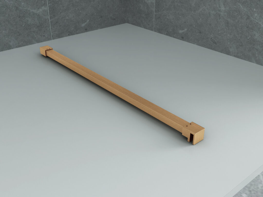 ALONI BARRE DE STABILISATION - RÉDUCTIBLE - 120 CM - BRUN BRONZÉ