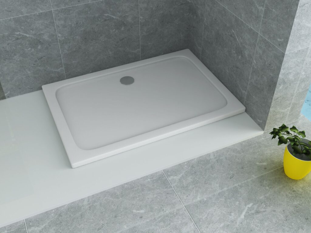 Receveur de douche rectangulaire Aloni – 120 × 90 cm – Acrylique