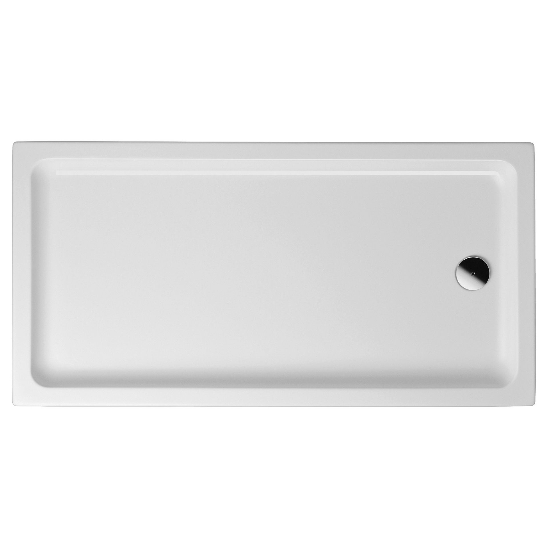 Receveur de douche Aloni – 140 × 90 cm – Blanc brillant, acrylique