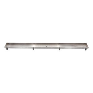 Grille carrelage inox pour caniveau de douche 90 cm – Aloni