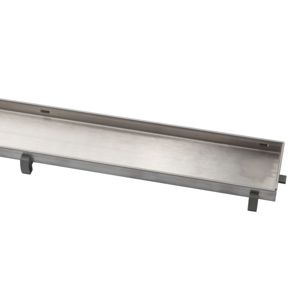 Grille carrelage inox pour caniveau de douche 50 cm – Aloni