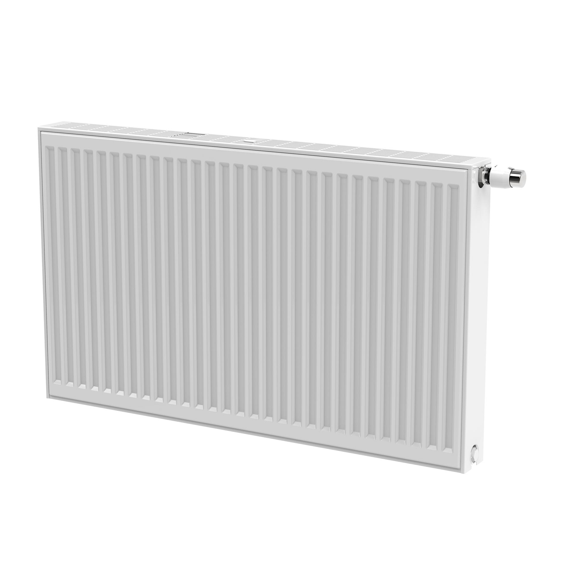Radiateur panneau T22 Stelrad Novello – 400 × 800 mm – 996 W – 8 raccordements – blanc