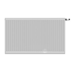 Radiateur panneau T22 Stelrad Novello – 700 × 700 mm – 1 373 W – 8 raccordements – blanc