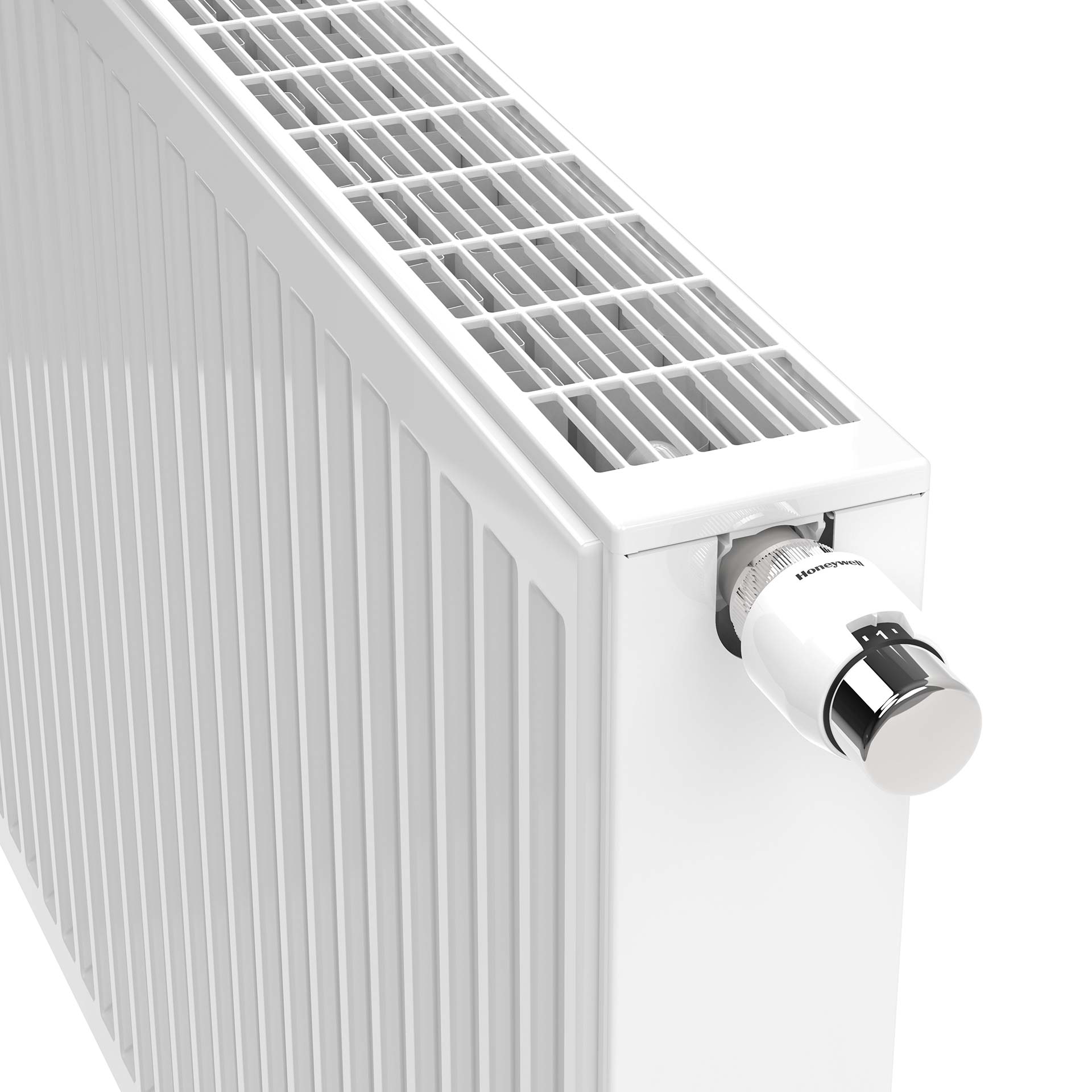 Radiateur panneau T22 Stelrad Novello – 500 × 2600 mm – 3 884 W – 8 raccordements – blanc