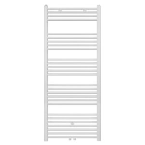 Sèche-serviettes Belrad – blanc mat – 1600 × 600 mm – 828 W – raccordement latéral ou central