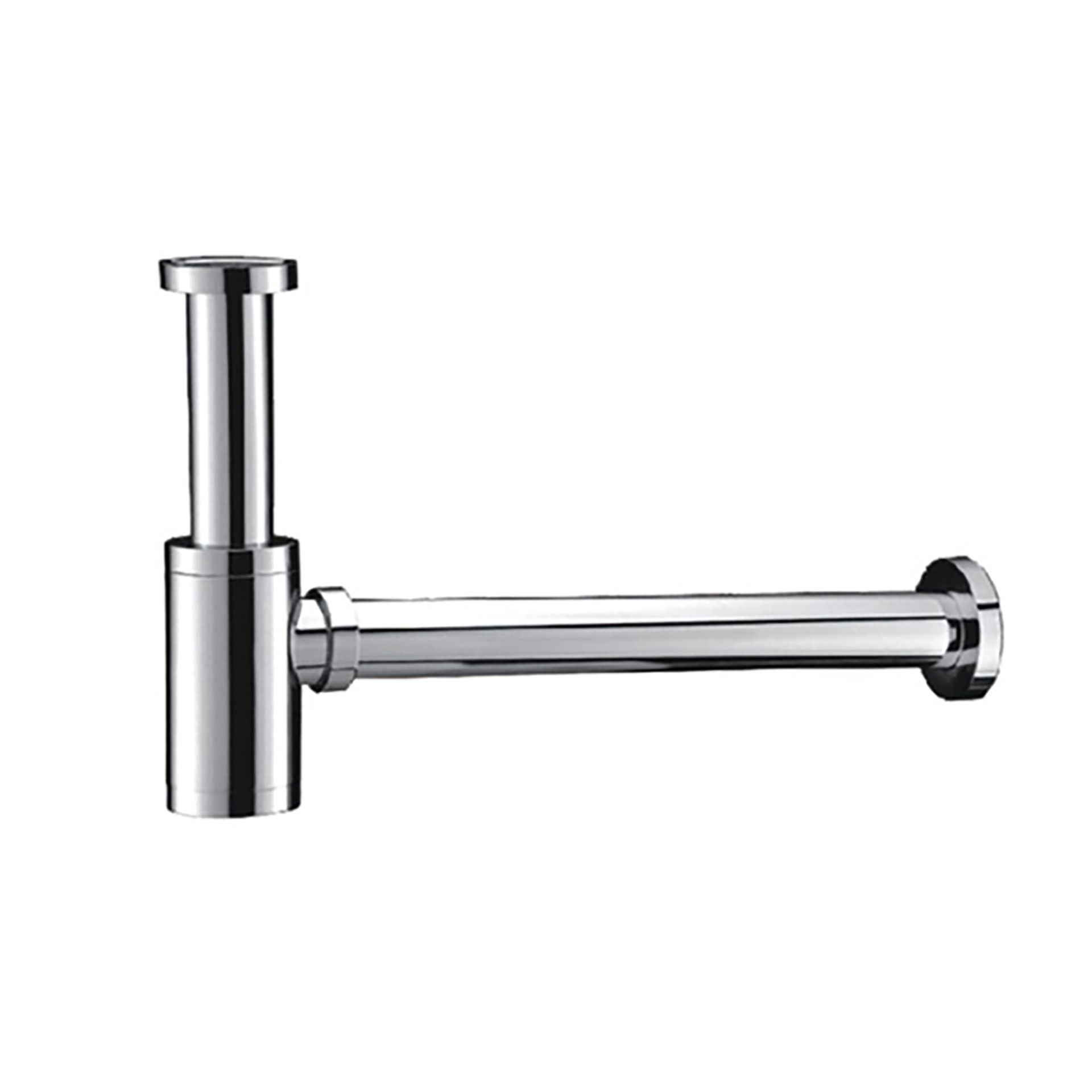 Siphon pour lavabo et lave-mains Uniforma – chrome