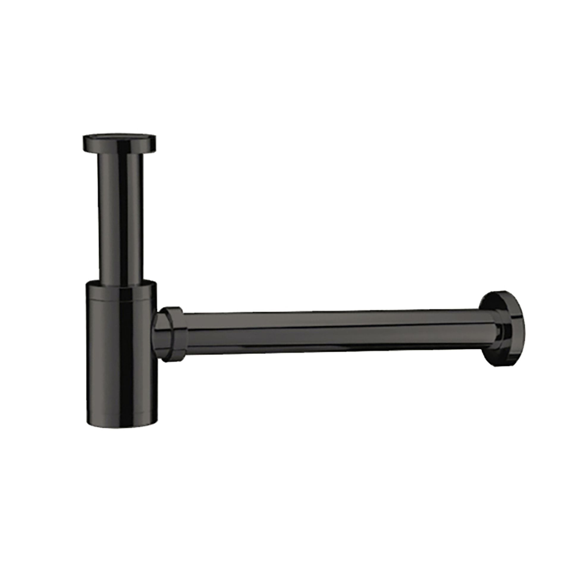 Siphon pour lavabo et lave-mains Uniforma – gunmetal (PVD)