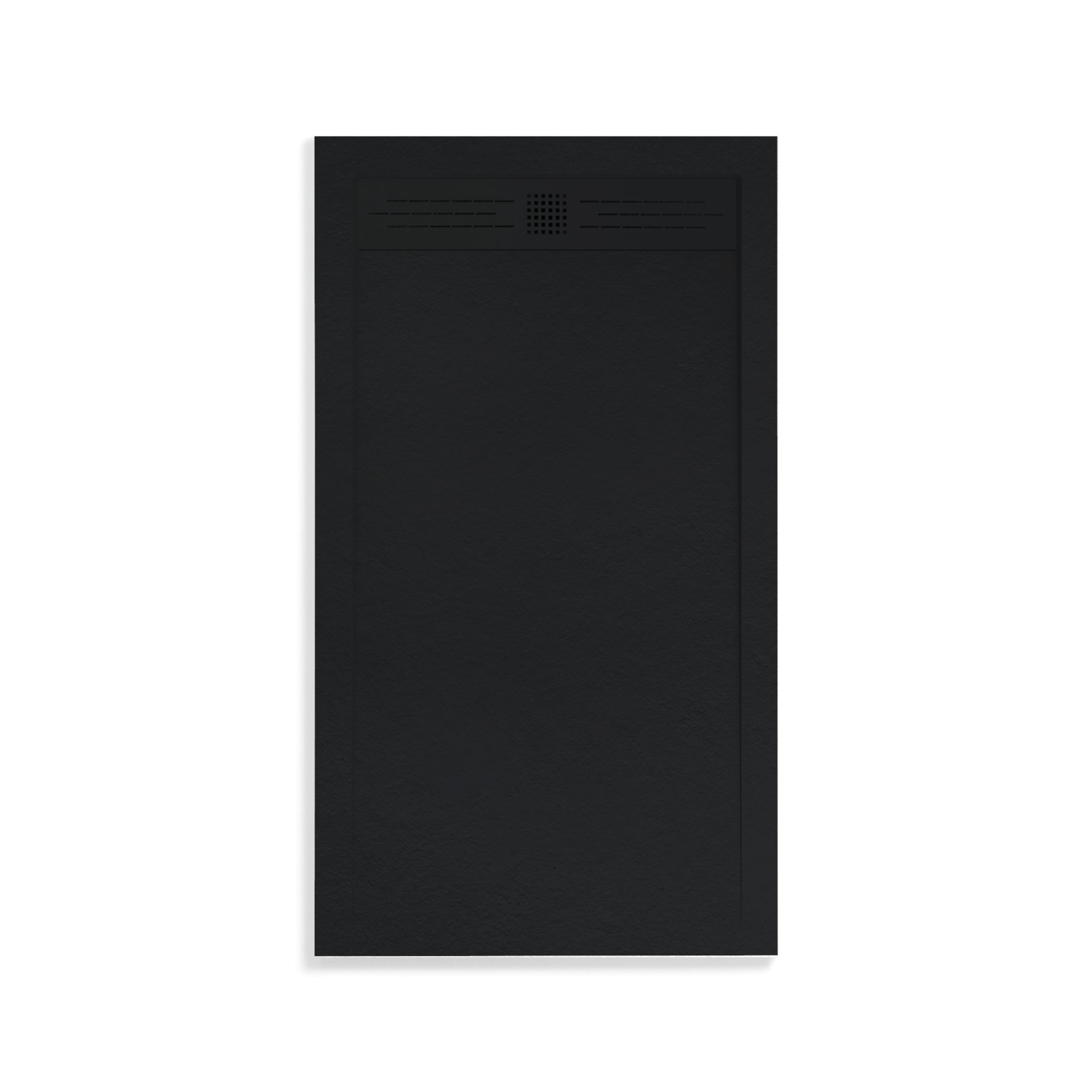 Receveur de douche Elite Aloni – 120 × 90 cm – Noir mat, composite