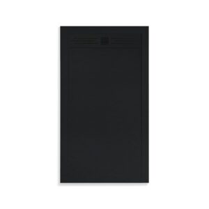 Receveur de douche Elite Aloni – 180 × 90 cm – Noir mat, composite