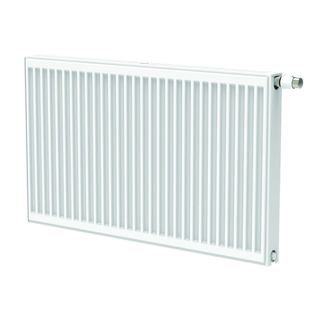 Radiateur panneau T22 Belrad – 600 × 1400 mm – 2 425 W – 6 raccordements – blanc