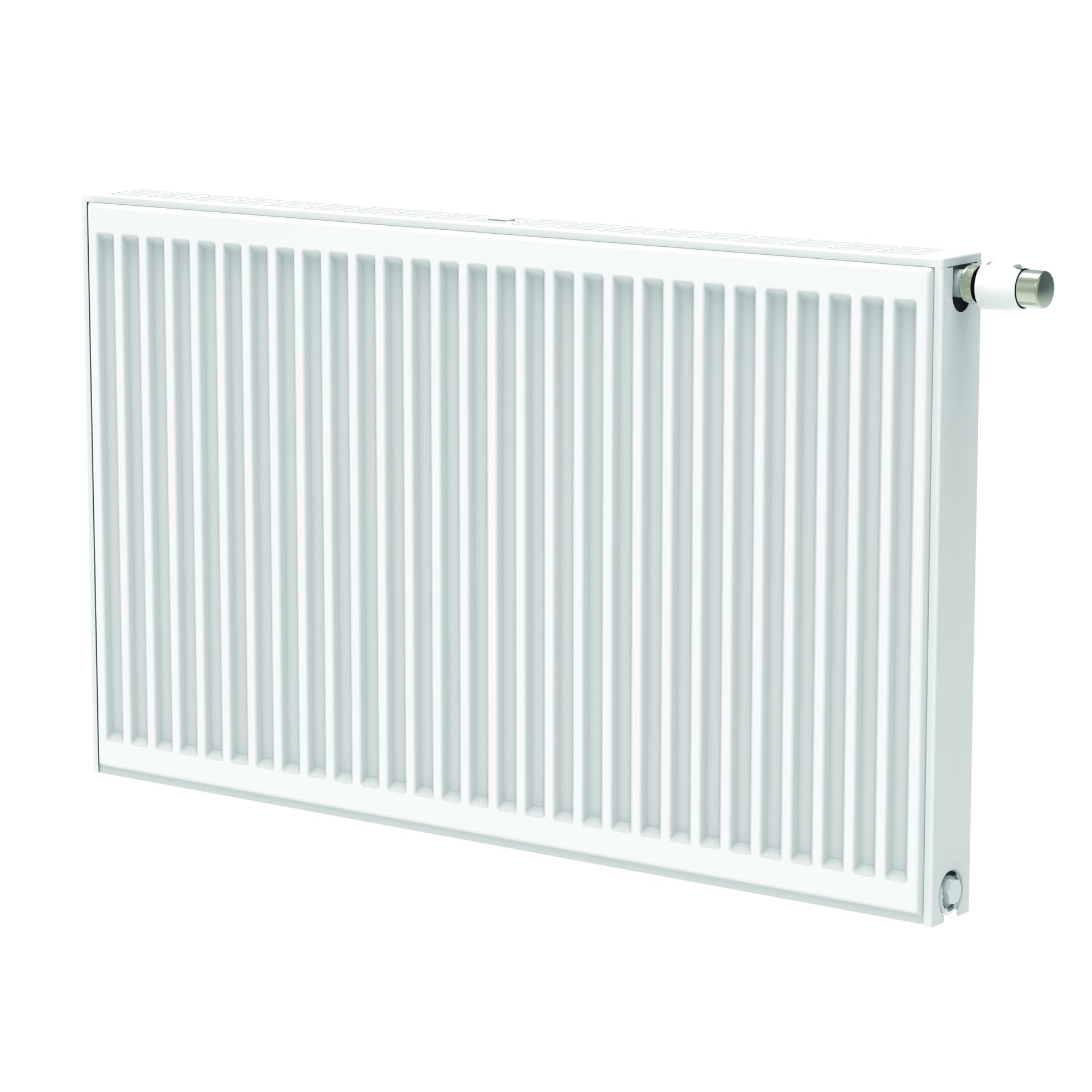 Radiateur panneau T22 Belrad – 900 × 1200 mm – 2 874 W – 6 raccordements – blanc